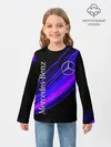 Детский лонгслив / MERCEDES-BENZ / МЕРСЕДЕС-БЕНЗ / ПУРПУРНЫЙ
