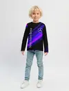 Детский лонгслив / MERCEDES-BENZ / МЕРСЕДЕС-БЕНЗ / ПУРПУРНЫЙ
