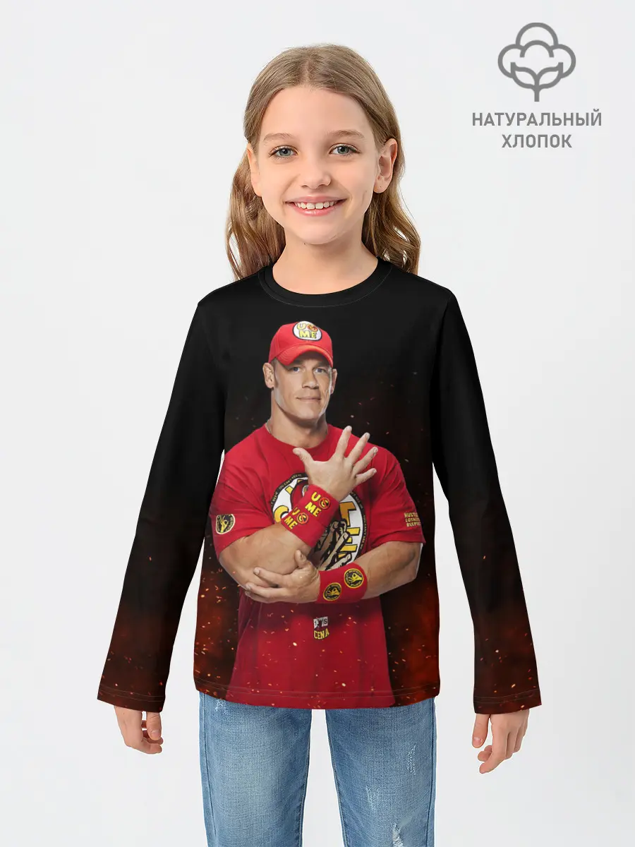 Детский лонгслив / Rise above hate