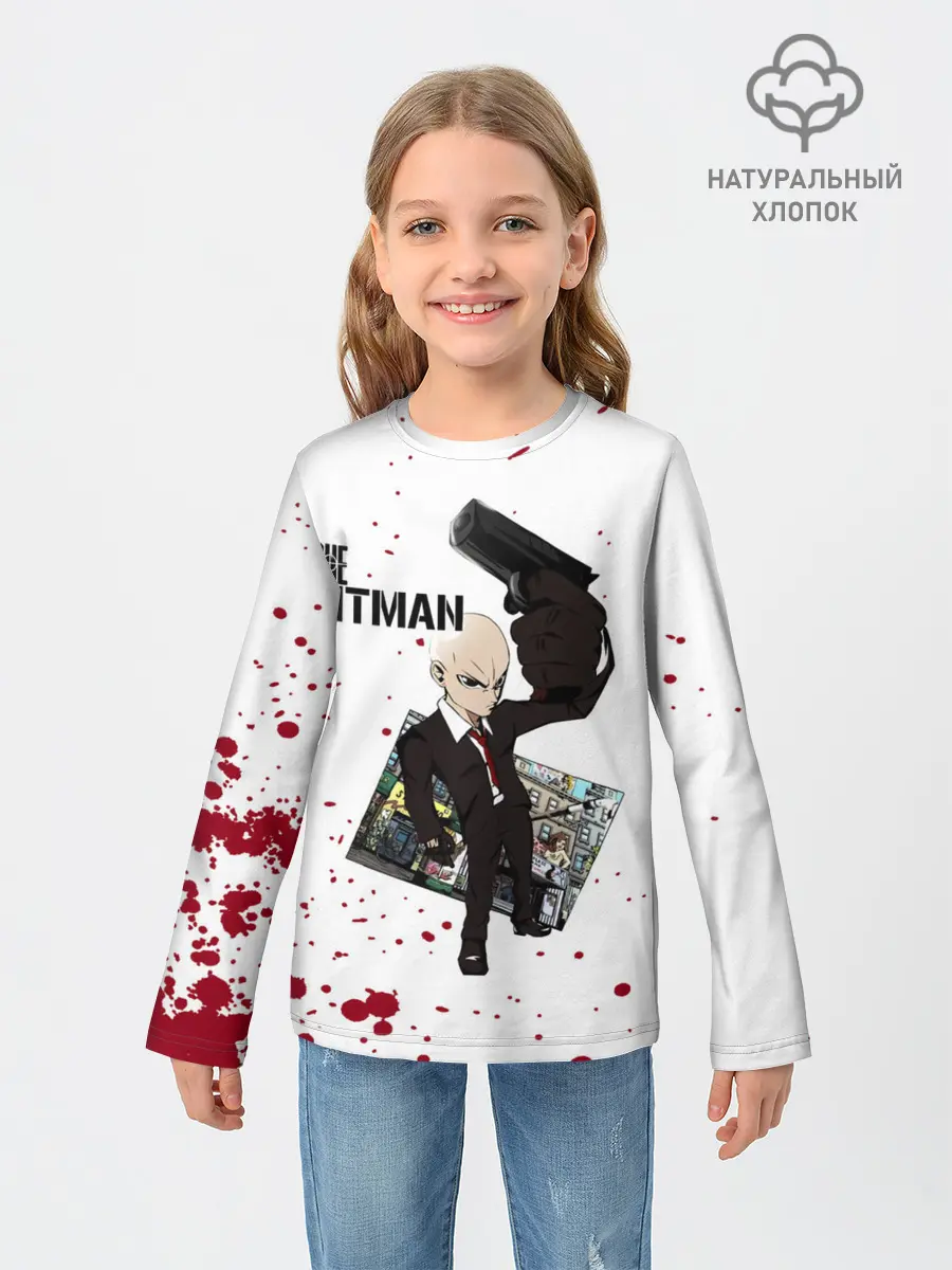 Детский лонгслив / ONE HITMAN