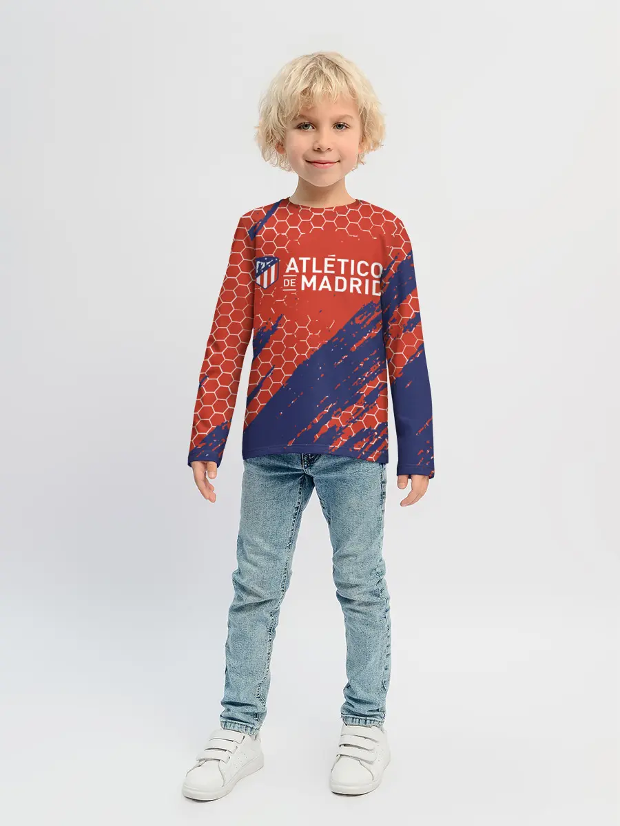 Детский лонгслив / Atletico Madrid: Football Club.