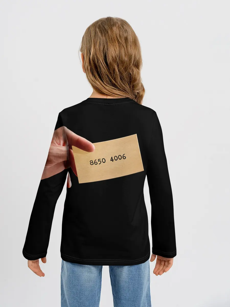 Детский лонгслив / Squid game: Do you want to play a game?