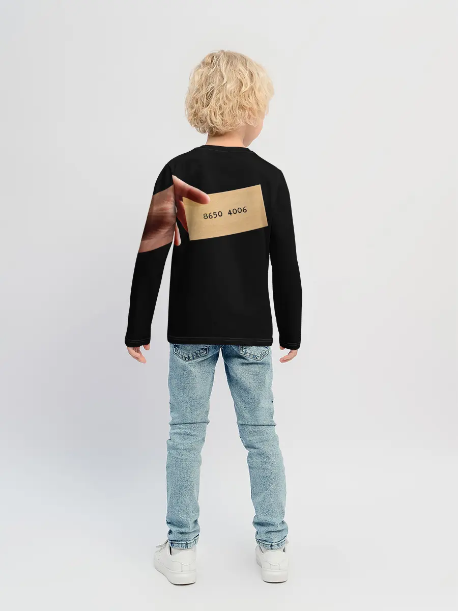 Детский лонгслив / Squid game: Do you want to play a game?