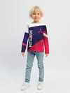 Детский лонгслив / MITSUBISHI ТРИКОЛОР