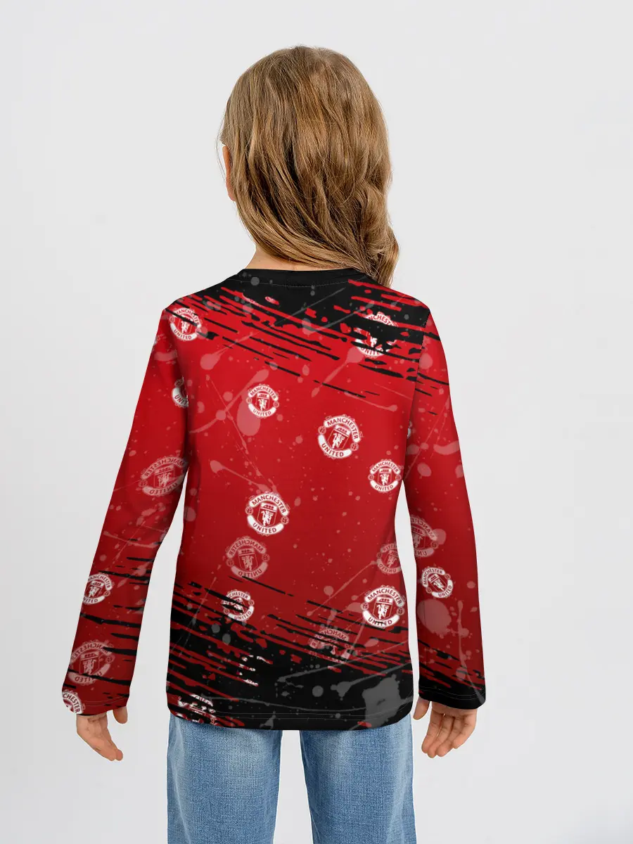 Детский лонгслив / Manchester United: Возвращения Ronaldo.