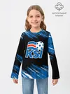 Детский лонгслив / KSI ICELAND - сборная.