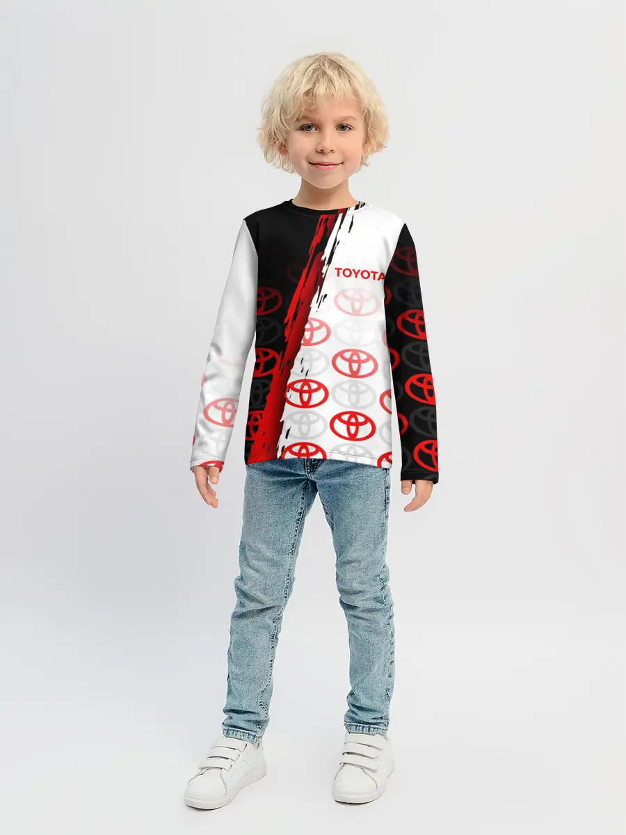 Детский лонгслив / TOYOTA SPORT / GRUNGE / ГРАНЖ
