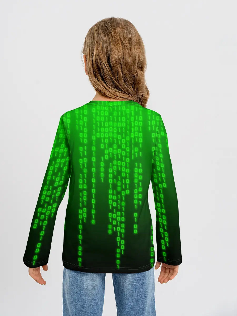 Детский лонгслив / PYTHON / ПАЙТОН / ПИТОН / КОД