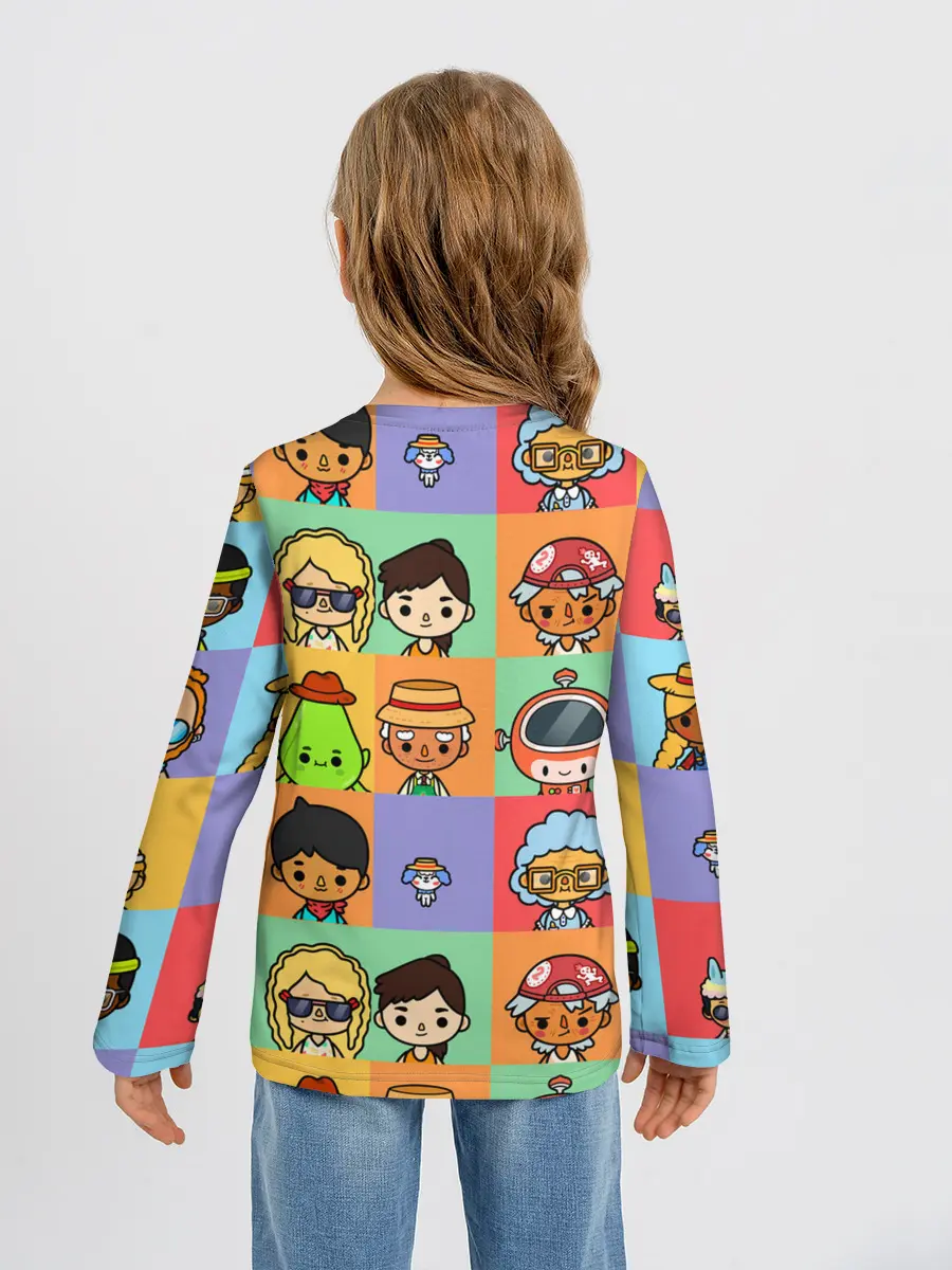 Детский лонгслив / TOCA BOCA WORLD HERO