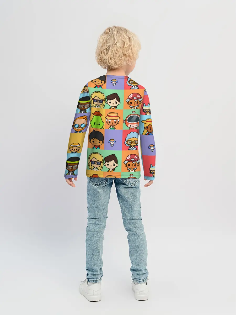 Детский лонгслив / TOCA BOCA WORLD HERO