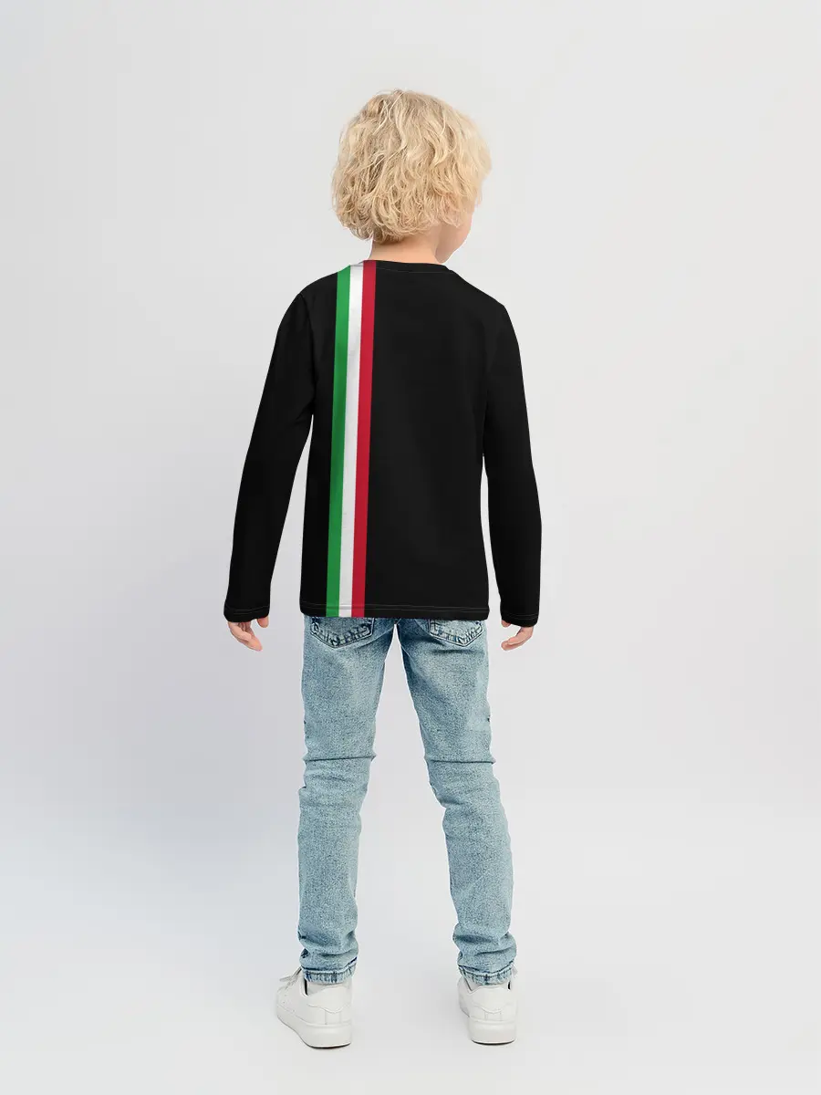 Детский лонгслив / DUCATI MOTOCYCLE ITALY LINE