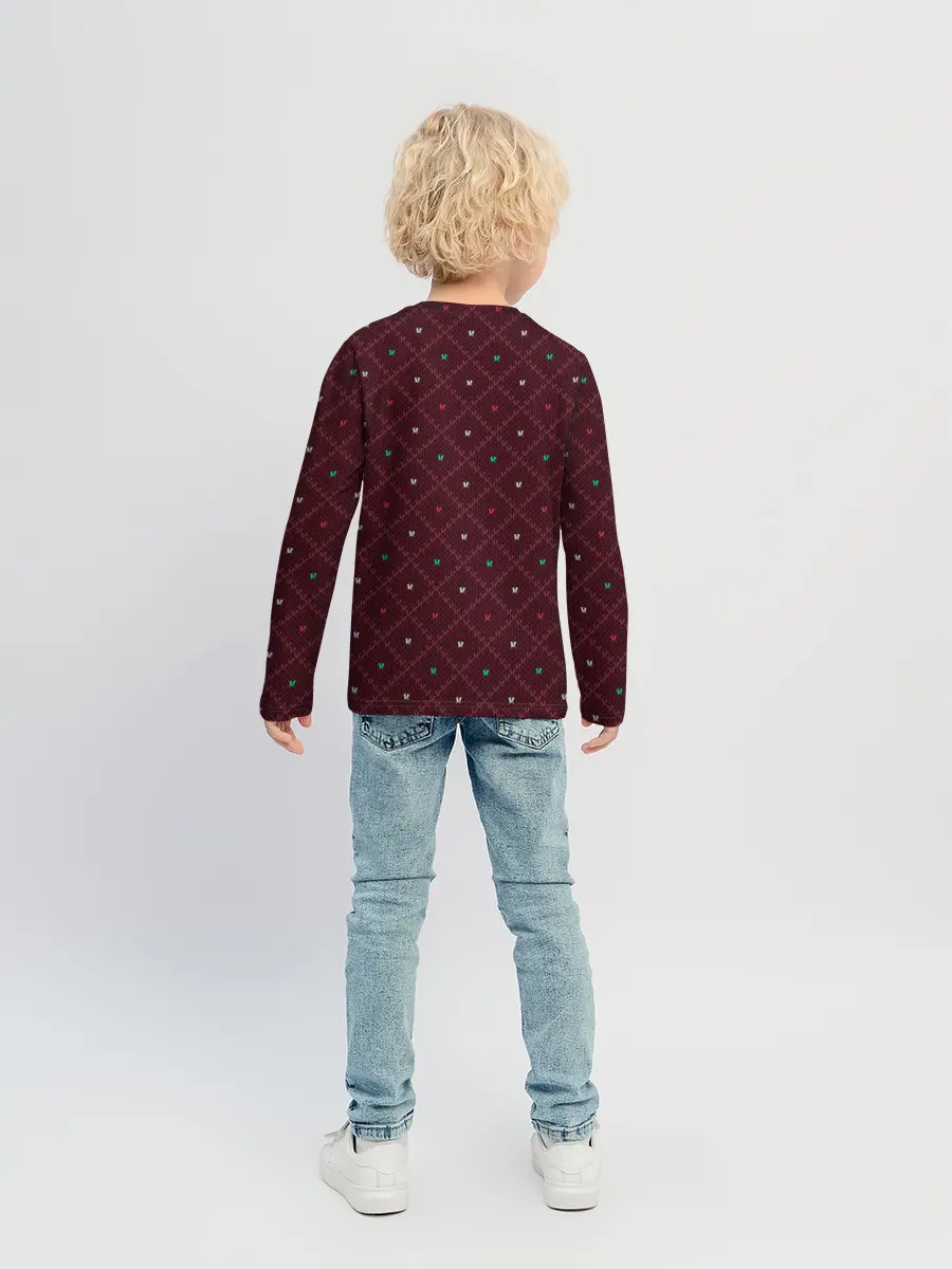 Детский лонгслив / Knitted Texture