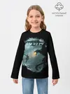 Детский лонгслив / TES SKYRIM FIGHT DRAGON