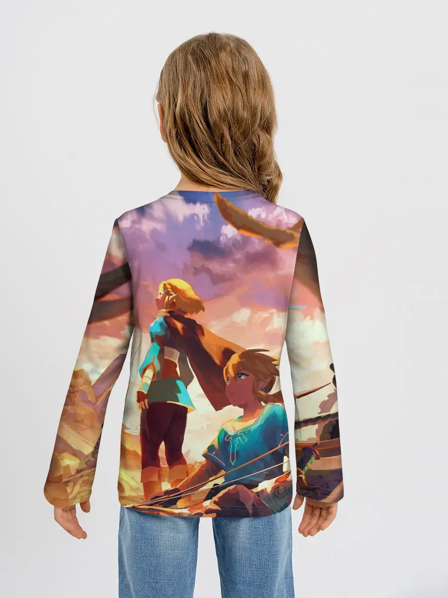 Детский лонгслив / Legend of Zelda | Легенда о Зельде