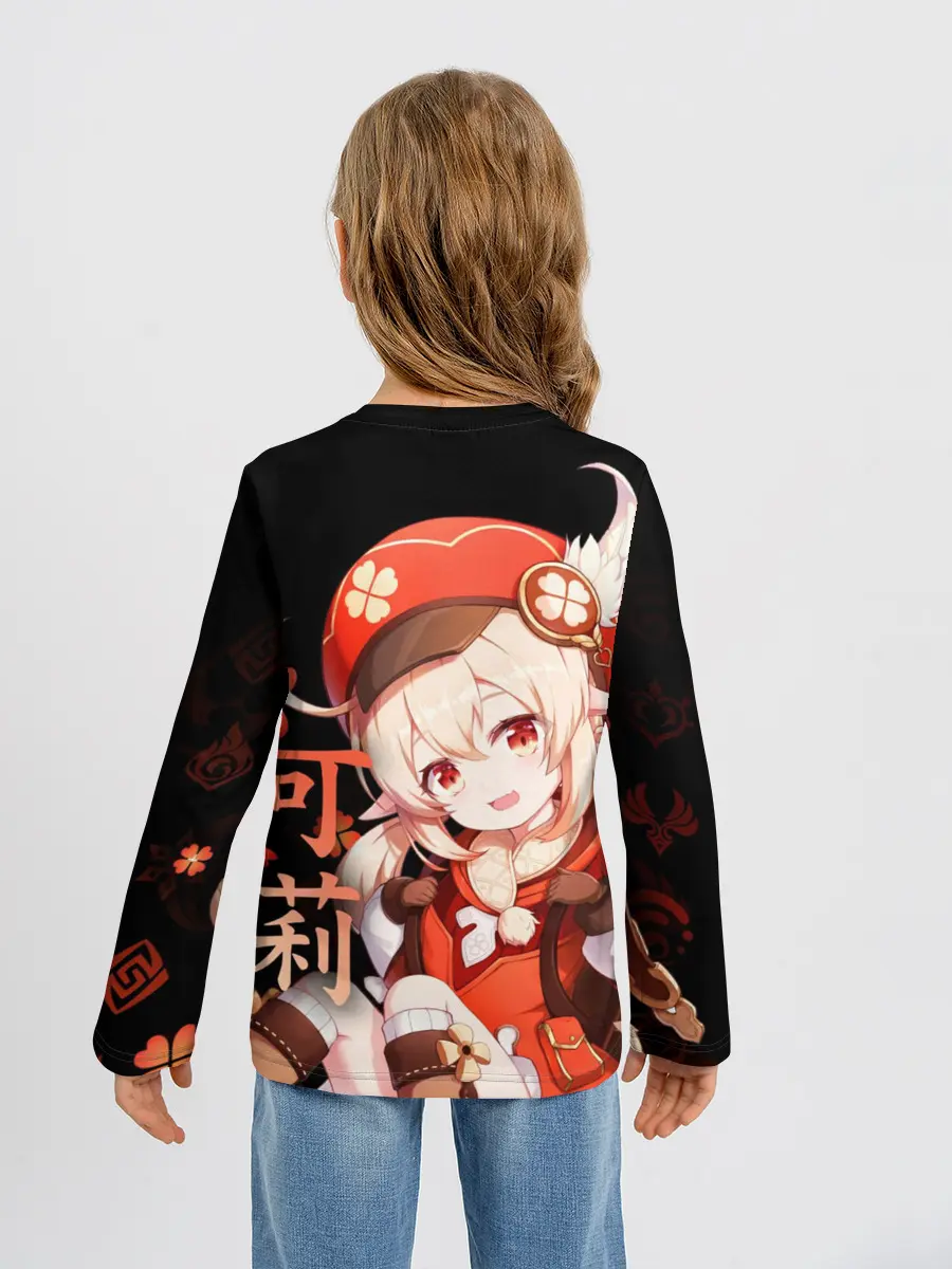 Детский лонгслив / Genshin Impact: Klee