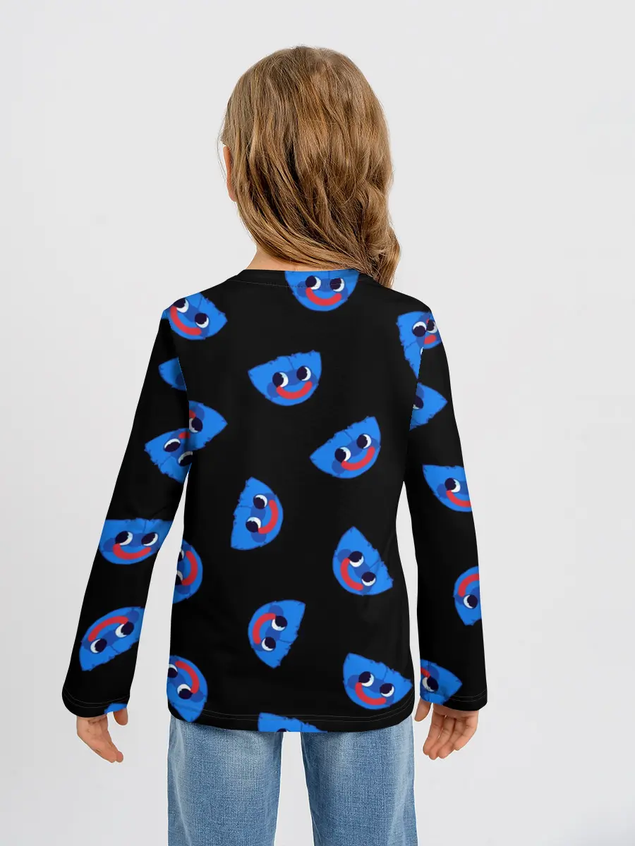 Детский лонгслив / Poppy Playtime - Huggy Wuggy