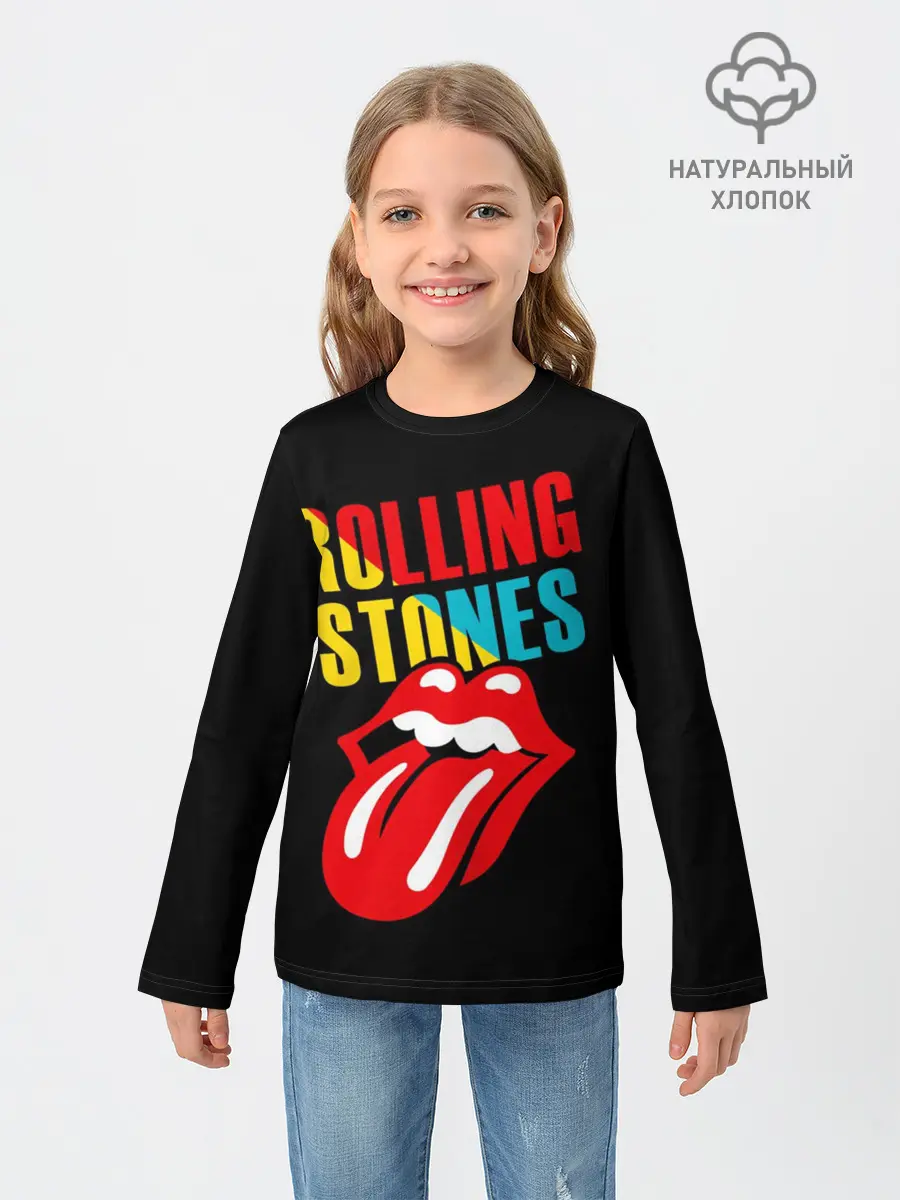 Детский лонгслив / Роллинг Стоунз | Rolling Stones