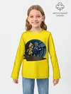 Детский лонгслив / Little nightmares 2 | Yelow