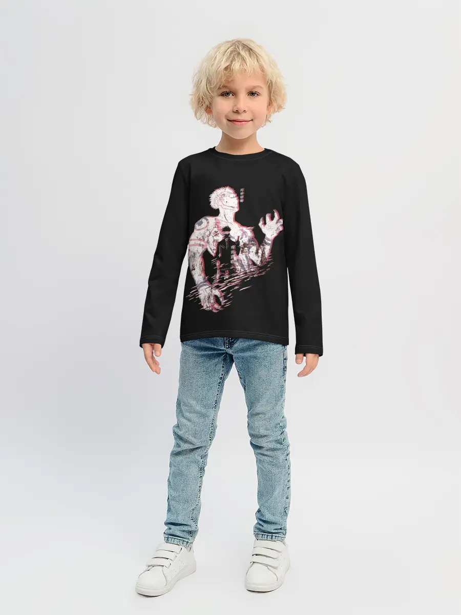 Детский лонгслив / JUJUTSU KAISEN страдает