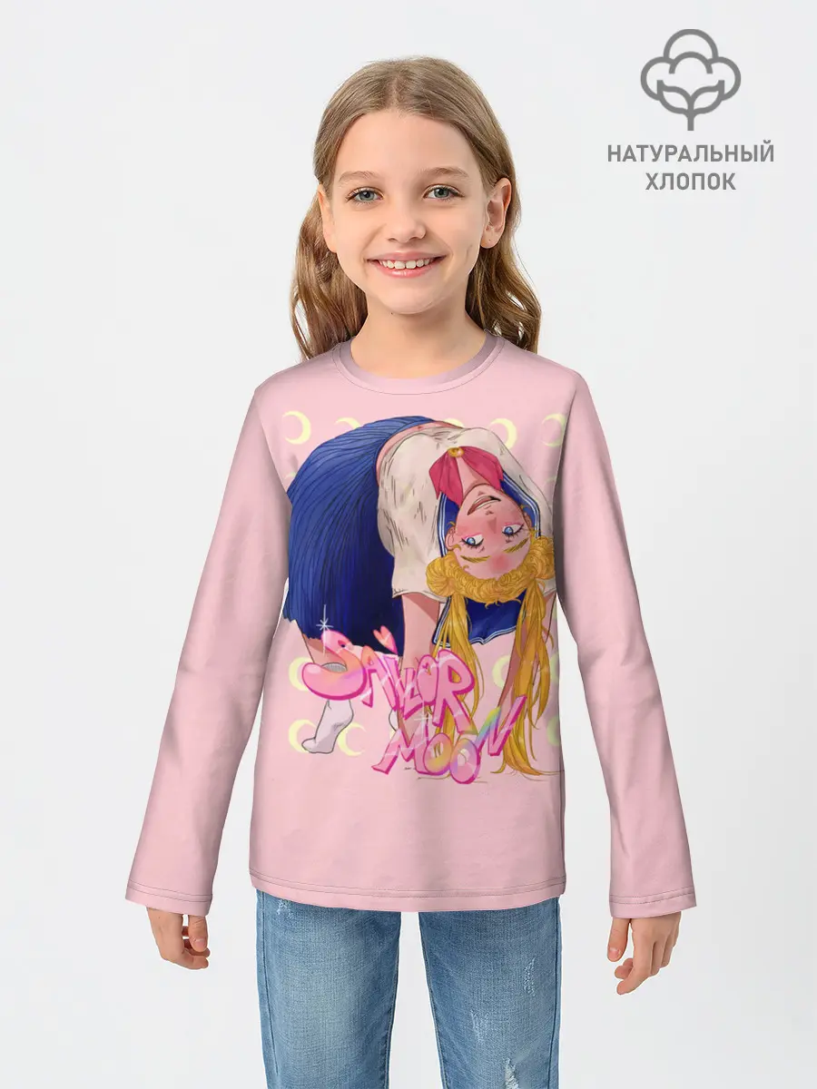 Детский лонгслив / Sailor Moon | Сейлор Мун