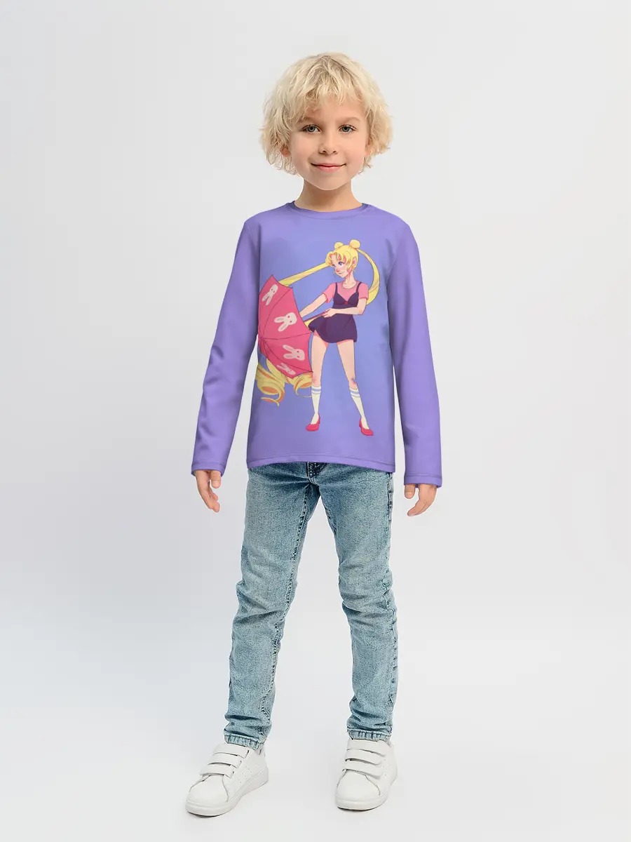 Детский лонгслив / Sailor Moon | Сейлор Мун