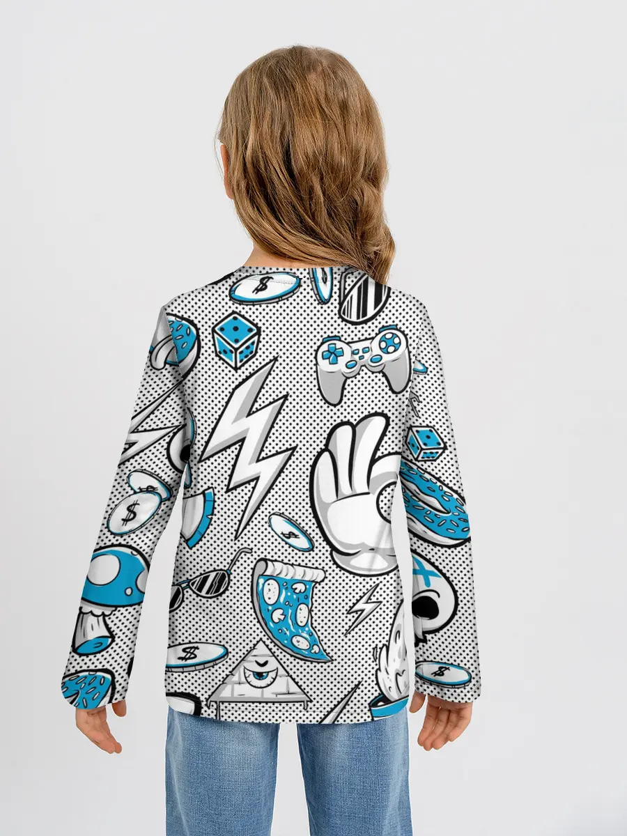 Детский лонгслив / Gamer Style