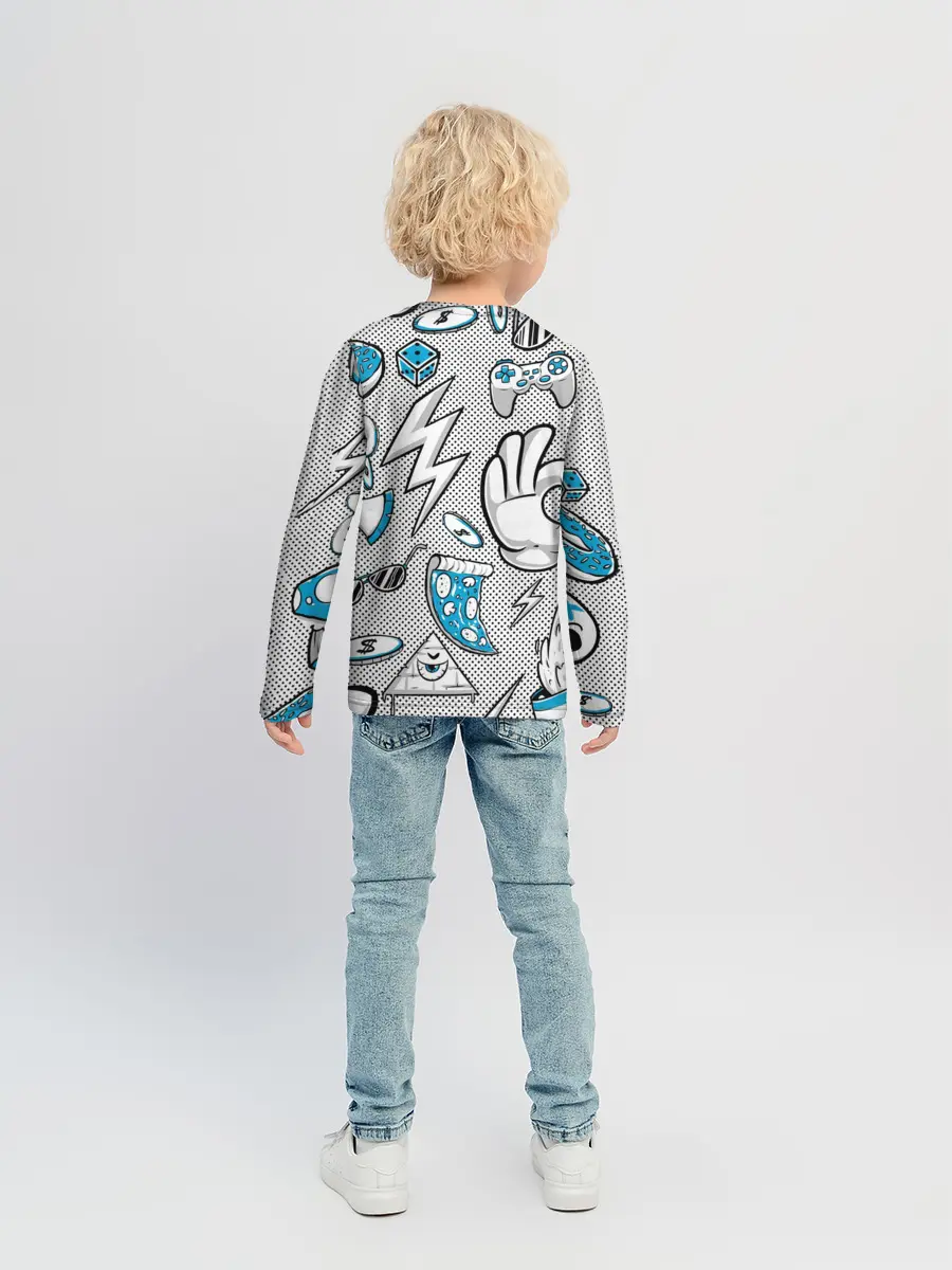 Детский лонгслив / Gamer Style