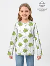 Детский лонгслив / Клевер на День святого Патрика