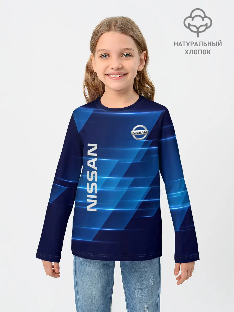 Детский лонгслив / Nissan