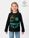 Детский лонгслив / Неоновый Монстр
