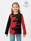 Детский лонгслив / Evil Wolves