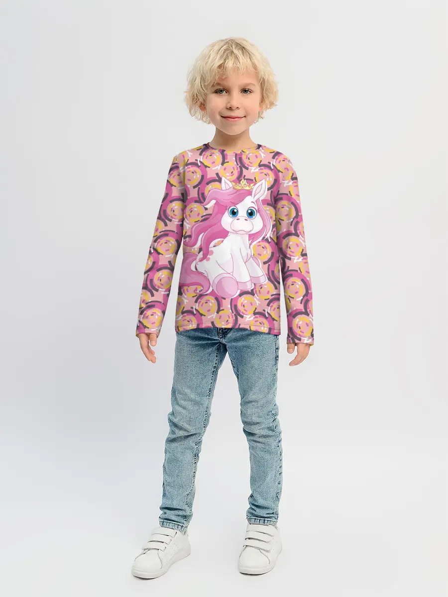 Детский лонгслив / Пони