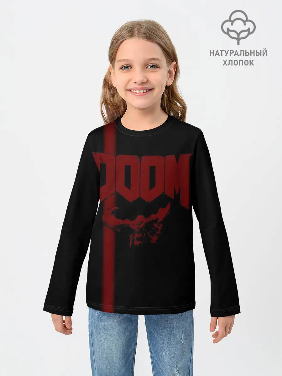 Детский лонгслив / Doom