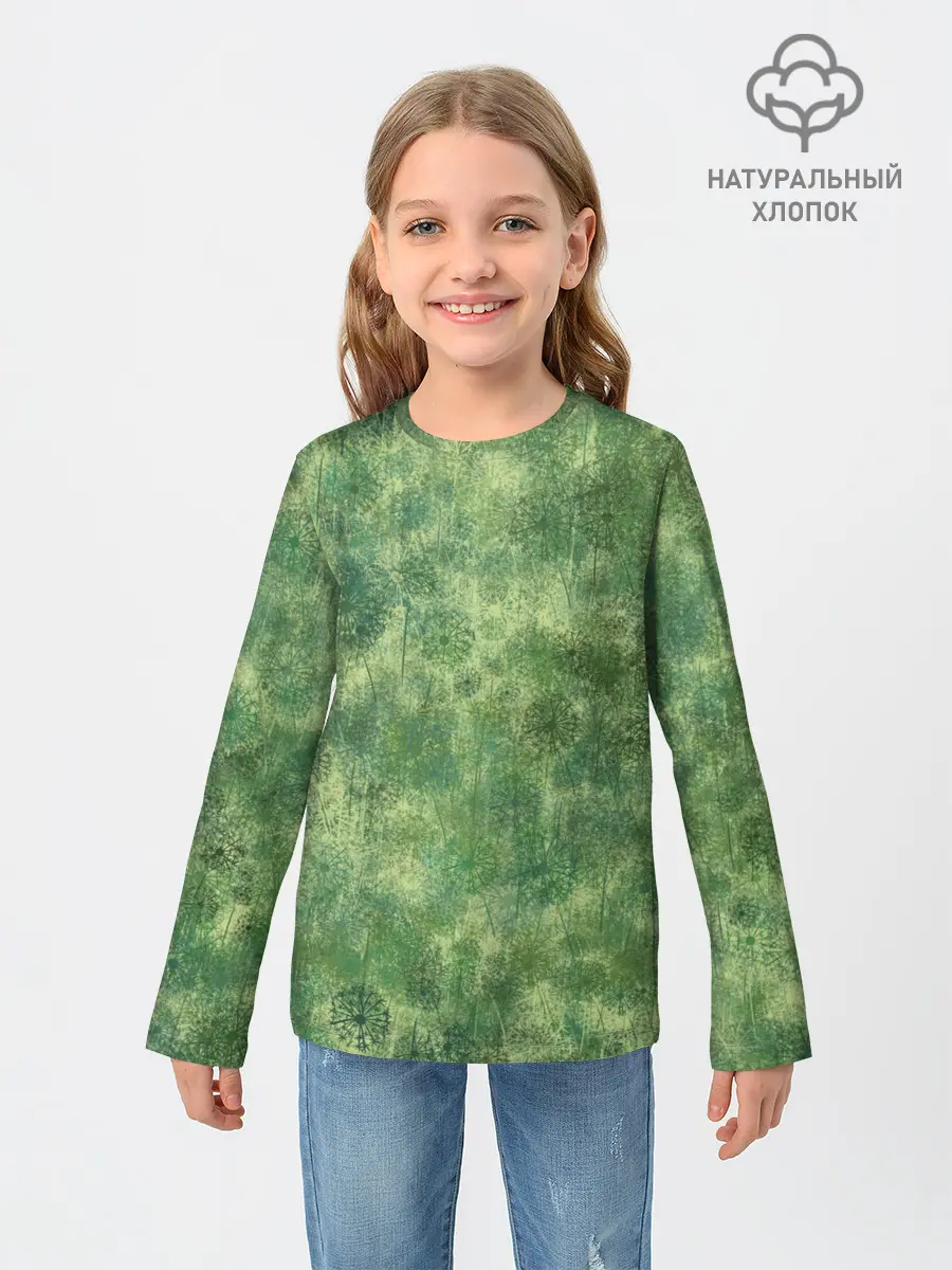Детский лонгслив / Одуванчики