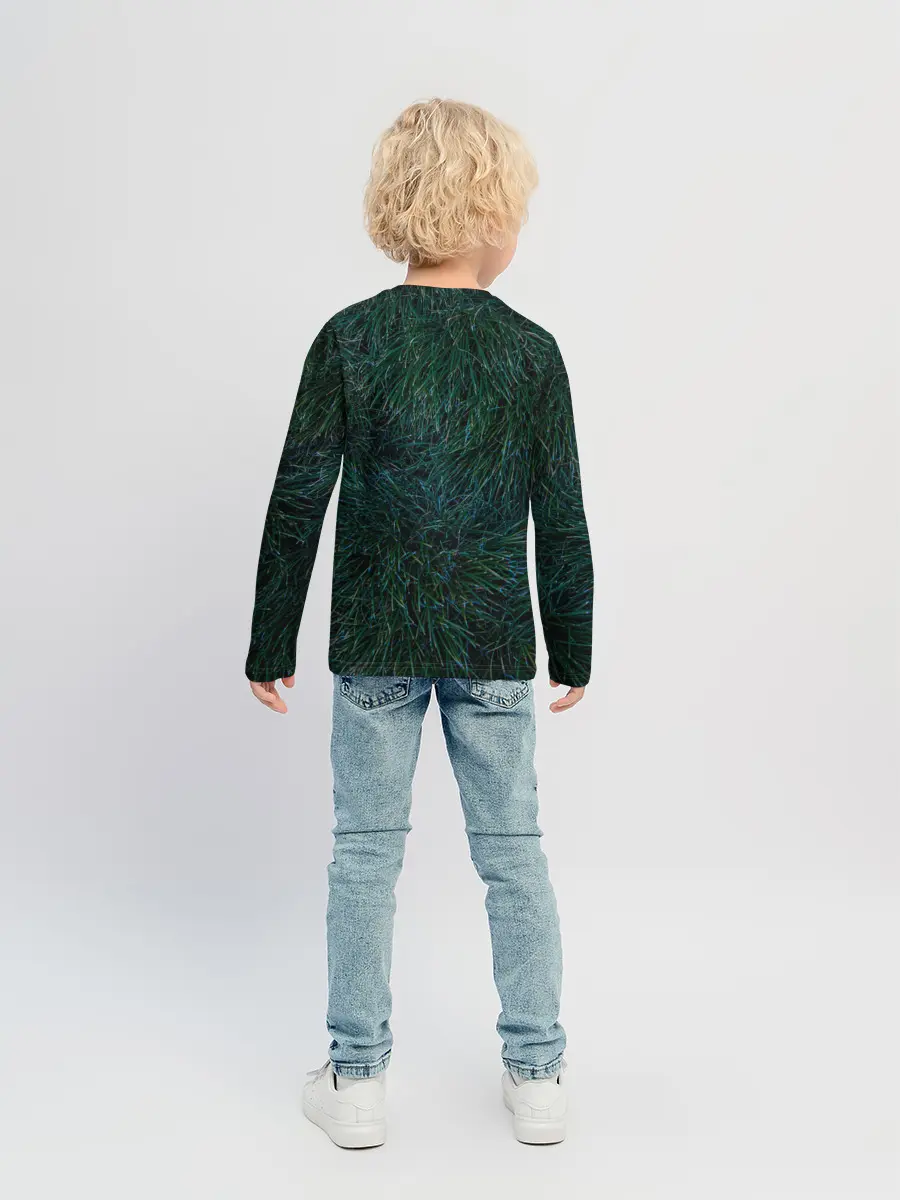 Детский лонгслив / Хвойная нежность