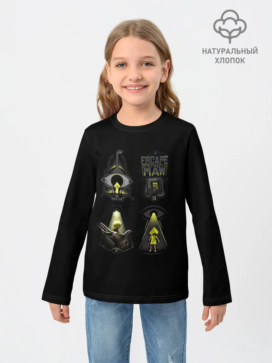 Детский лонгслив / Little Nightmares 2 арт