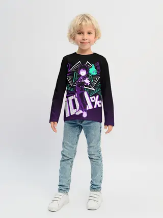Детский лонгслив / МОБ ПСИХО 100