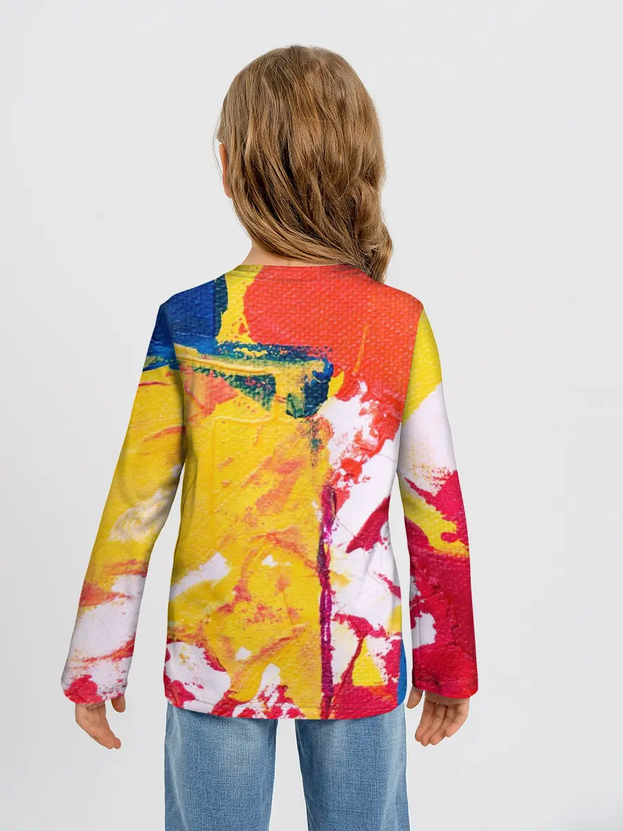 Детский лонгслив / Красочное счастье