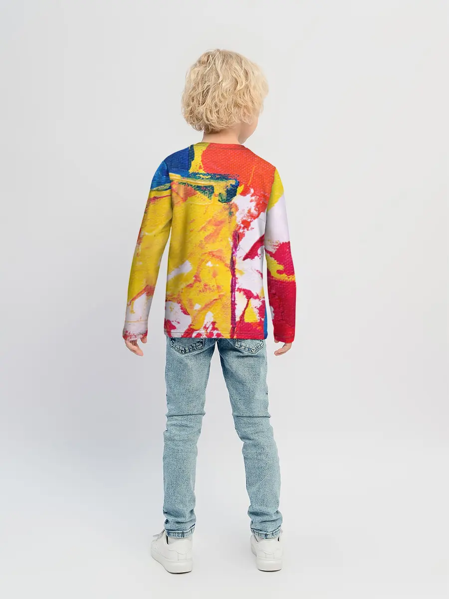 Детский лонгслив / Красочное счастье