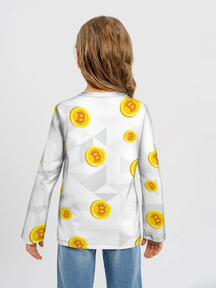 Детский лонгслив / БИТКОИН | BITCOIN