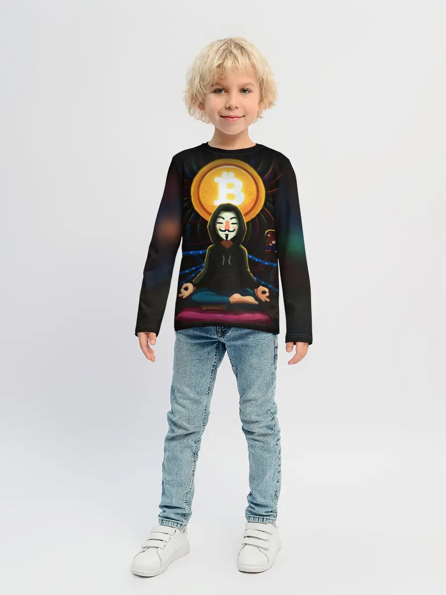 Детский лонгслив / БИТКОИН | BITCOIN