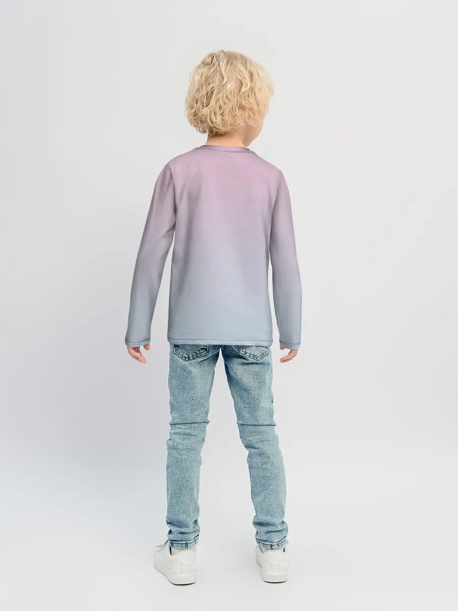 Детский лонгслив / водный дракон