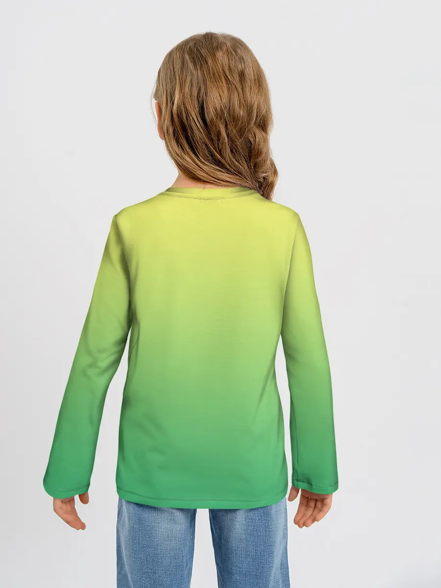 Детский лонгслив / Фея клевера