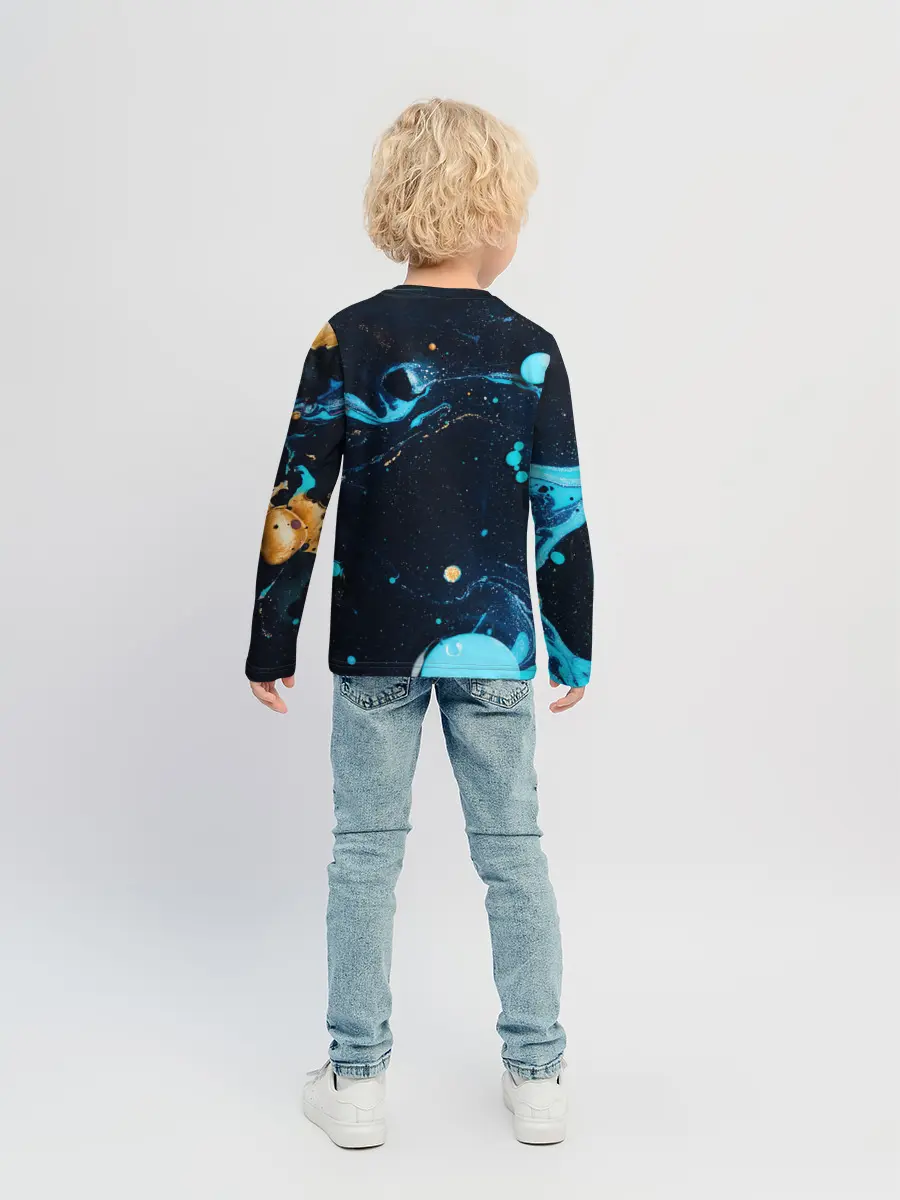 Детский лонгслив / Связь с космосом