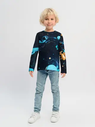 Детский лонгслив / Связь с космосом