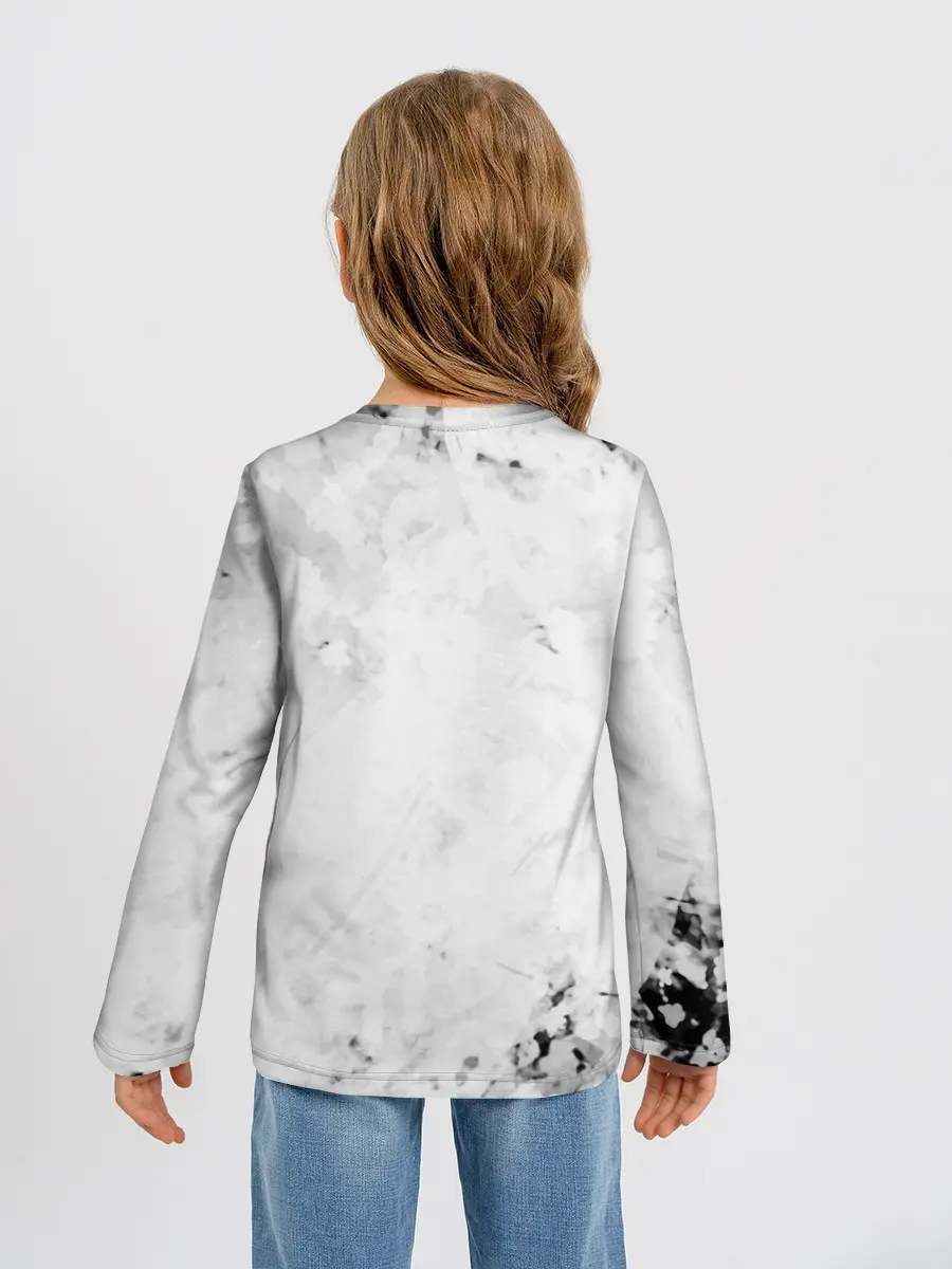 Детский лонгслив / Gothic crows