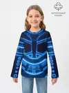 Детский лонгслив / Неоновая броня | Neon Armor