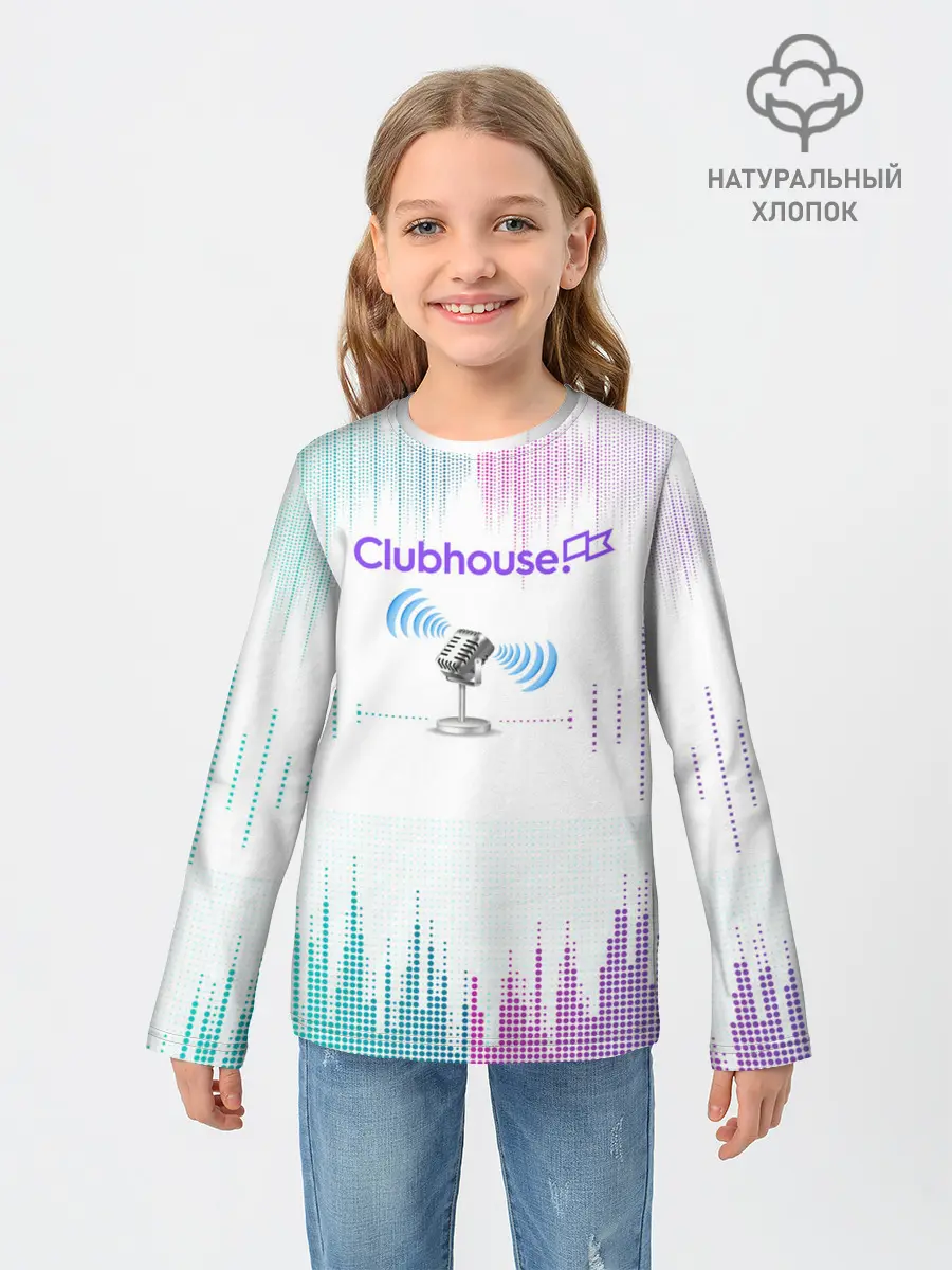 Детский лонгслив / clubhouse
