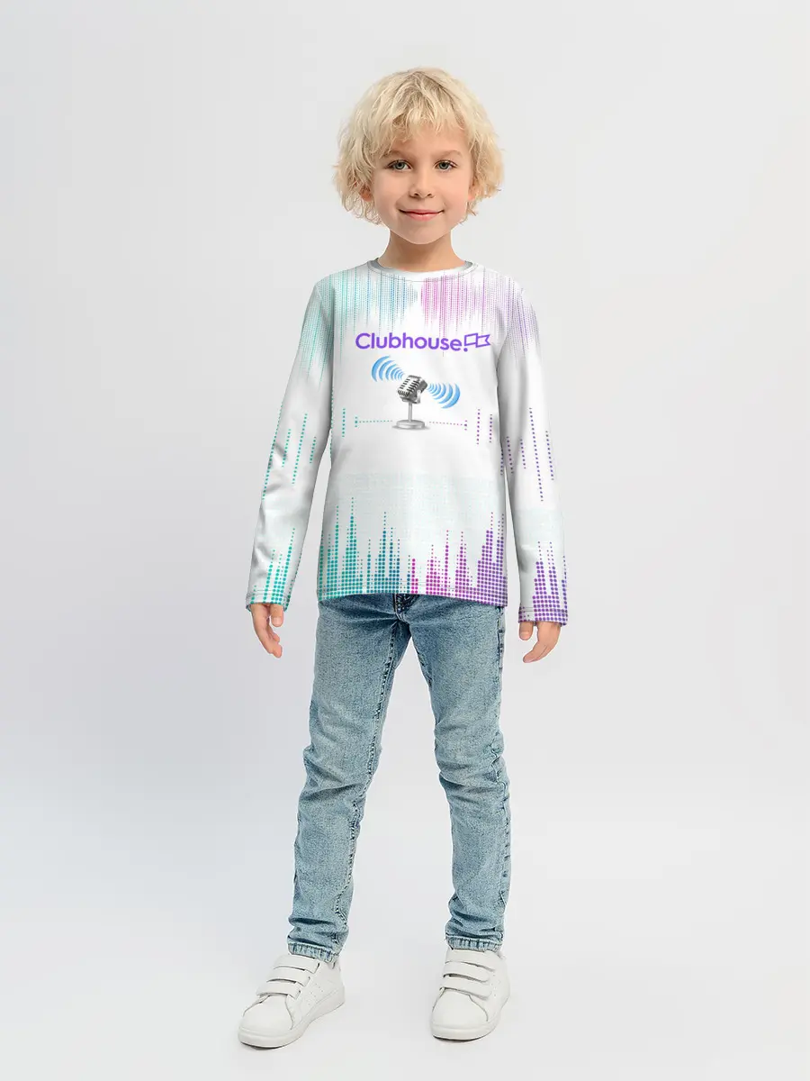 Детский лонгслив / clubhouse