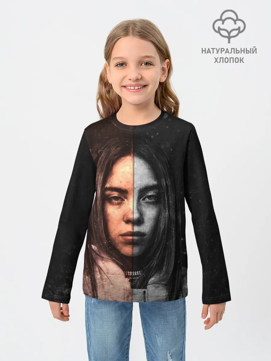 Детский лонгслив / Билли Айлиш | Billie Eilish